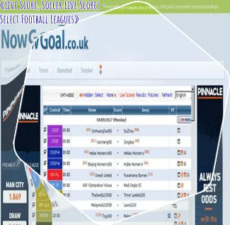 Now goal com live score